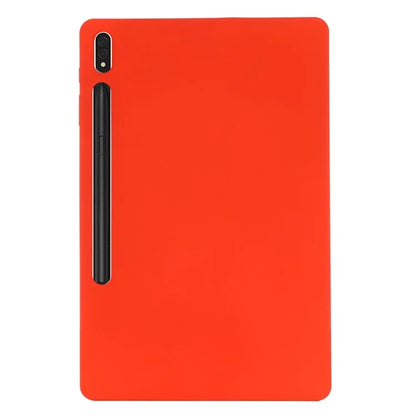 For Samsung Galaxy Tab S9 FE+ Liquid Silicone Case Soft Touch Tablet Cover