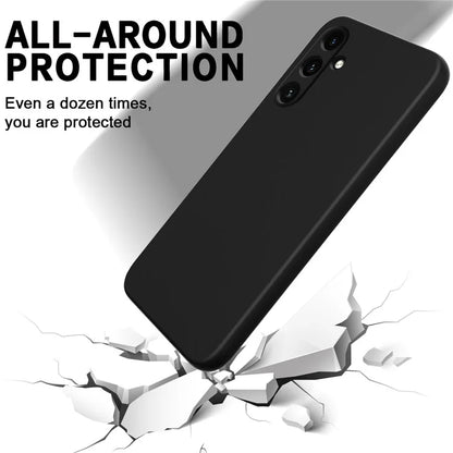 For Samsung Galaxy A35 5G Case Soft Lining Smooth Liquid Silicone Phone Back Protector