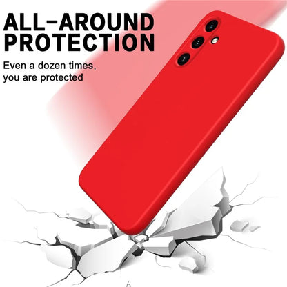 For Samsung Galaxy A35 5G Case Soft Lining Smooth Liquid Silicone Phone Back Protector