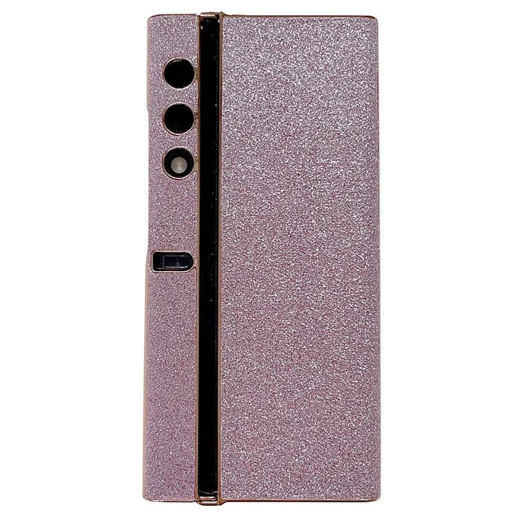 For Honor V Purse Glitter Phone Case Electroplating Frame Camera Lens Protection Cover