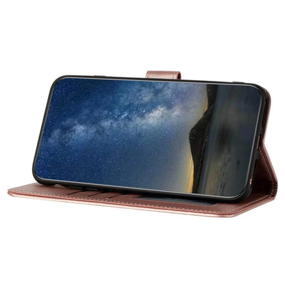 YX0050 For Google Pixel 8a Magnetic Phone Case Sunflower Pattern Imprinted Leather Card Slots Cover