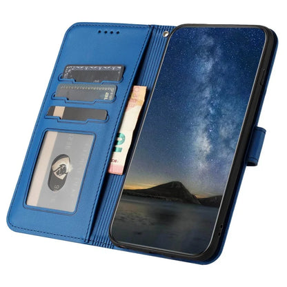 YX0050 For Google Pixel 8a Magnetic Phone Case Sunflower Pattern Imprinted Leather Card Slots Cover