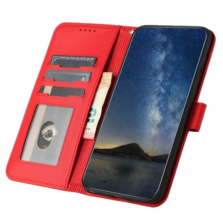 YX0050 For Google Pixel 8a Magnetic Phone Case Sunflower Pattern Imprinted Leather Card Slots Cover