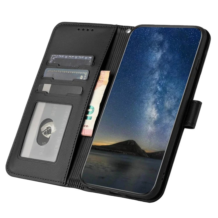 YX0050 For Google Pixel 8a Magnetic Phone Case Sunflower Pattern Imprinted Leather Card Slots Cover