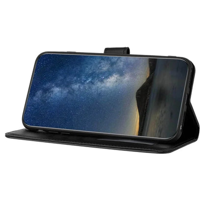 YX0050 For Google Pixel 8a Magnetic Phone Case Sunflower Pattern Imprinted Leather Card Slots Cover