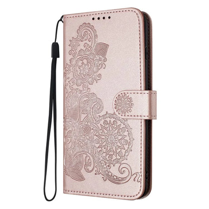 YX0050 Wallet Case for Motorola Moto G84 5G PU Leather Sunflower Stand Card Holder Phone Cover