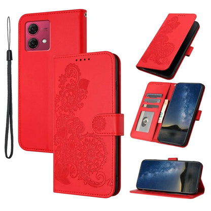 YX0050 Wallet Case for Motorola Moto G84 5G PU Leather Sunflower Stand Card Holder Phone Cover