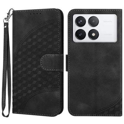 YX0060 For Xiaomi Redmi K70 5G / K70 Pro 5G Case Elephant Head Pattern Leather Flip Phone Cover