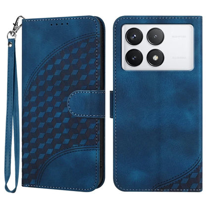 YX0060 For Xiaomi Redmi K70 5G / K70 Pro 5G Case Elephant Head Pattern Leather Flip Phone Cover