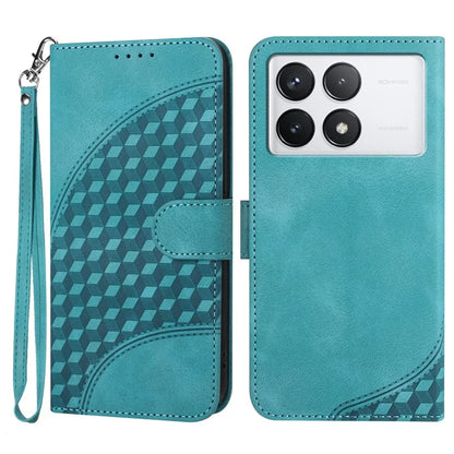 YX0060 For Xiaomi Redmi K70 5G / K70 Pro 5G Case Elephant Head Pattern Leather Flip Phone Cover