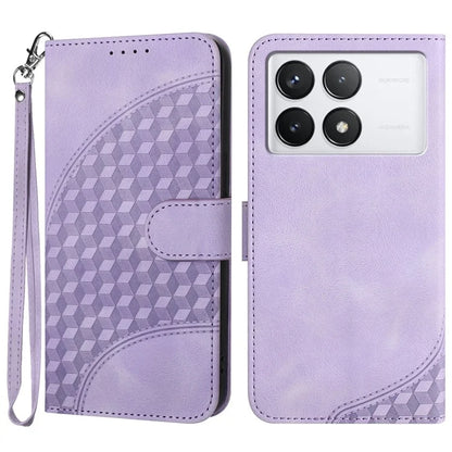 YX0060 For Xiaomi Redmi K70 5G / K70 Pro 5G Case Elephant Head Pattern Leather Flip Phone Cover