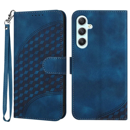 For Samsung Galaxy A35 5G Wallet Case YX0060 Elephant Head Pattern Leather Phone Cover