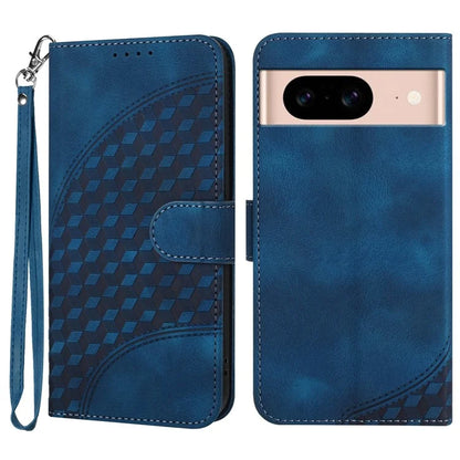 YX0060 For Google Pixel 8a Leather Cover Phone Wallet Elephant Head Pattern