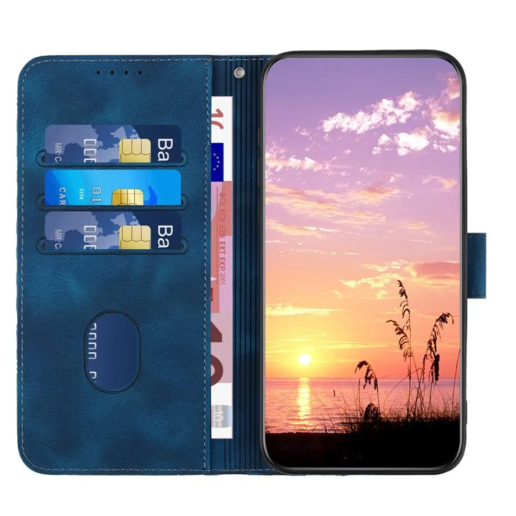 YX0060 For Google Pixel 8a Leather Cover Phone Wallet Elephant Head Pattern