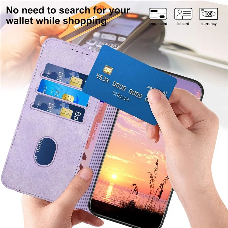 YX0060 For Google Pixel 8a Leather Cover Phone Wallet Elephant Head Pattern