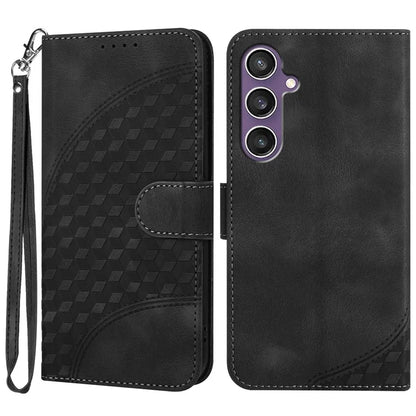 YX0060 For Samsung Galaxy S23 FE Leather Case Elephant Head Imprinted Phone Wallet