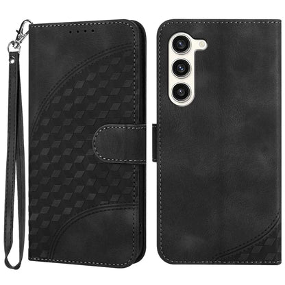 YX0060 For Samsung Galaxy S23+ Wallet Case Elephant Head Pattern Leather Cover