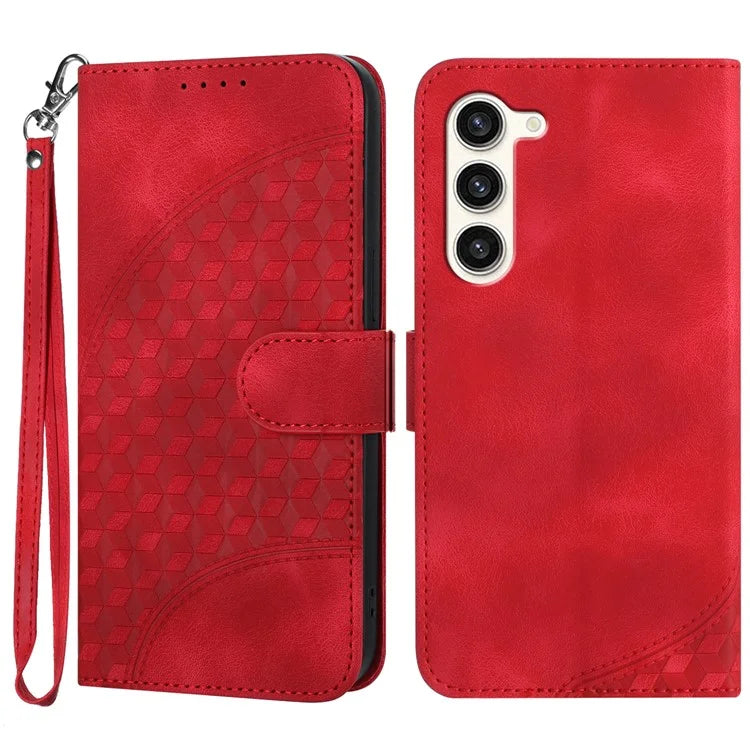 YX0060 For Samsung Galaxy S23+ Wallet Case Elephant Head Pattern Leather Cover