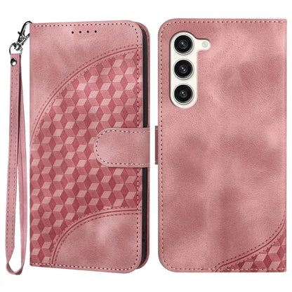 YX0060 For Samsung Galaxy S23+ Wallet Case Elephant Head Pattern Leather Cover