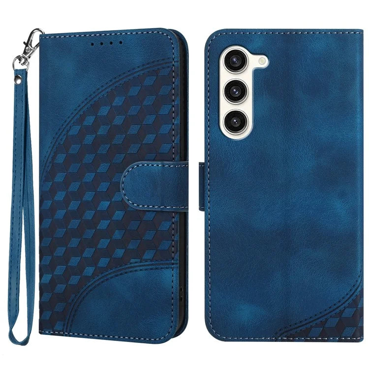 YX0060 For Samsung Galaxy S23+ Wallet Case Elephant Head Pattern Leather Cover