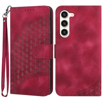 YX0060 For Samsung Galaxy S23+ Wallet Case Elephant Head Pattern Leather Cover