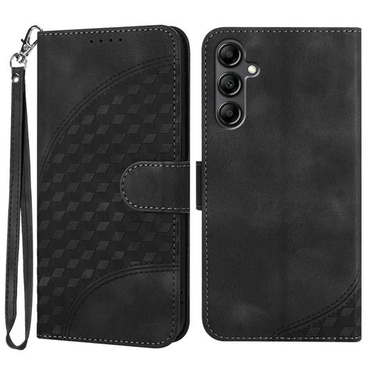 YX0060 For Samsung Galaxy A15 5G Wallet Leather Phone Case Elephant Head Pattern