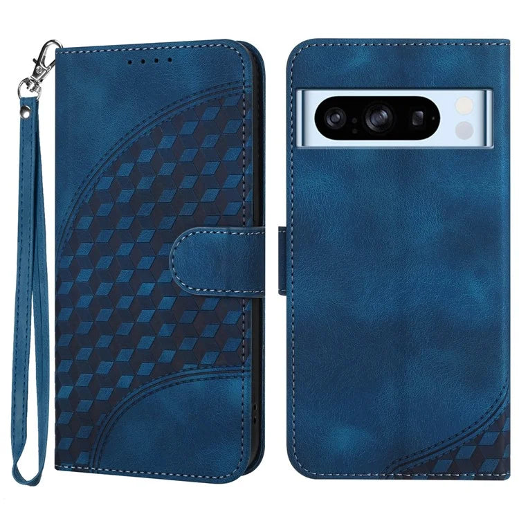 YX0060 For Google Pixel 8 Pro Case Elephant Head Pattern Leather Phone Wallet