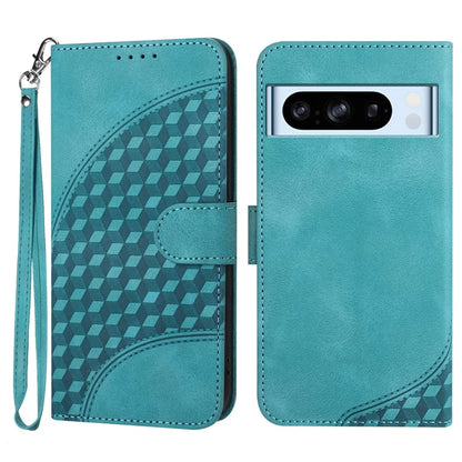YX0060 For Google Pixel 8 Pro Case Elephant Head Pattern Leather Phone Wallet