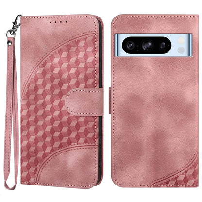YX0060 For Google Pixel 8 Pro Case Elephant Head Pattern Leather Phone Wallet