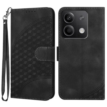 YX0060 For Xiaomi Redmi Note 13 5G Leather Case Wallet Anti-drop Phone Cover