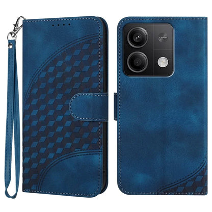 YX0060 For Xiaomi Redmi Note 13 5G Leather Case Wallet Anti-drop Phone Cover