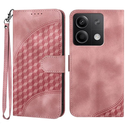 YX0060 For Xiaomi Redmi Note 13 5G Leather Case Wallet Anti-drop Phone Cover