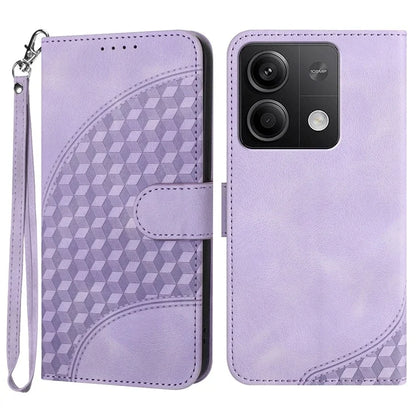 YX0060 For Xiaomi Redmi Note 13 5G Leather Case Wallet Anti-drop Phone Cover