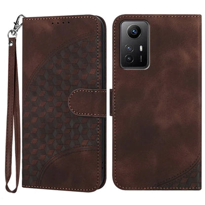 YX0060 For Xiaomi Redmi Note 12S 4G Leather Case Phone Cover with Stand Wallet