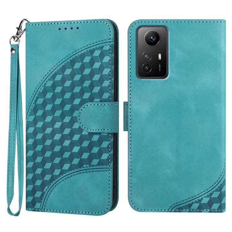 YX0060 For Xiaomi Redmi Note 12S 4G Leather Case Phone Cover with Stand Wallet