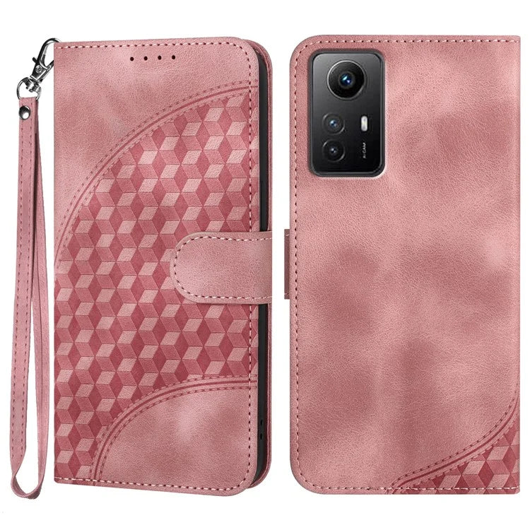 YX0060 For Xiaomi Redmi Note 12S 4G Leather Case Phone Cover with Stand Wallet