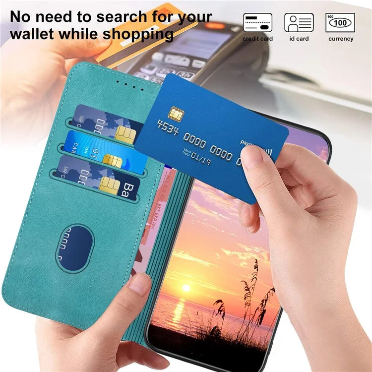 YX0060 For Xiaomi Redmi Note 13 Pro+ 5G Leather Wallet Case Elephant Head Pattern
