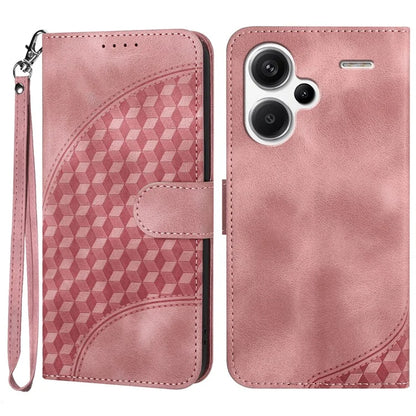 YX0060 For Xiaomi Redmi Note 13 Pro+ 5G Leather Wallet Case Elephant Head Pattern