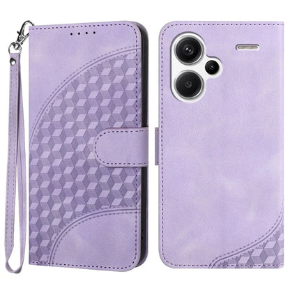 YX0060 For Xiaomi Redmi Note 13 Pro+ 5G Leather Wallet Case Elephant Head Pattern