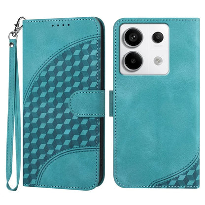 YX0060 For Xiaomi Redmi Note 13 Pro 5G / Poco X6 5G Case Elephant Head Pattern Leather Cover