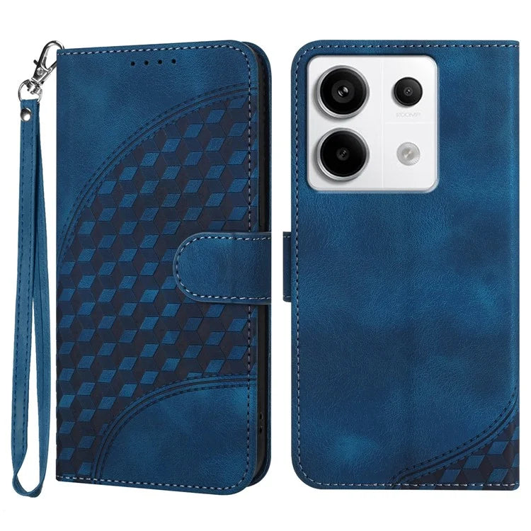 YX0060 For Xiaomi Redmi Note 13 Pro 5G / Poco X6 5G Case Elephant Head Pattern Leather Cover