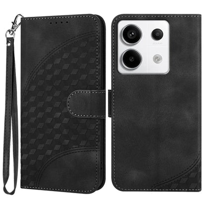 YX0060 For Xiaomi Redmi Note 13 Pro 5G / Poco X6 5G Case Elephant Head Pattern Leather Cover