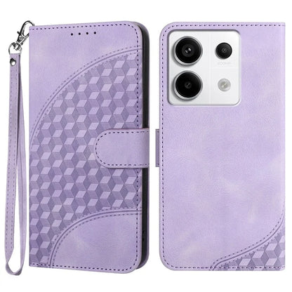 YX0060 For Xiaomi Redmi Note 13 Pro 5G / Poco X6 5G Case Elephant Head Pattern Leather Cover