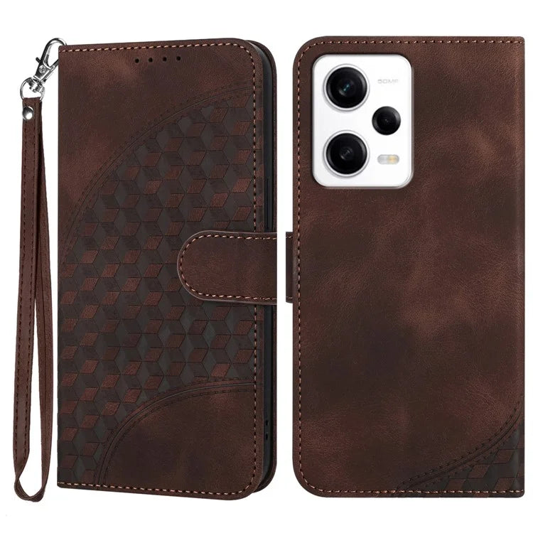 YX0060 For Xiaomi Redmi Note 12 Pro+ 5G Wallet Phone Case Elephant Head Pattern