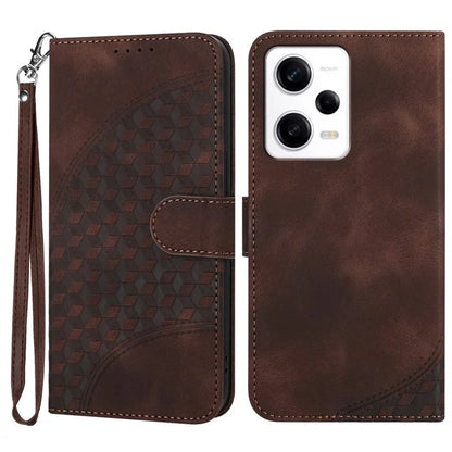 YX0060 For Xiaomi Redmi Note 12 Pro+ 5G Wallet Phone Case Elephant Head Pattern