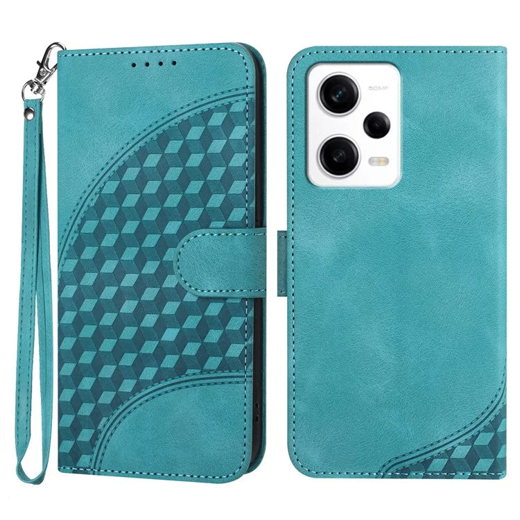 YX0060 For Xiaomi Redmi Note 12 Pro+ 5G Wallet Phone Case Elephant Head Pattern