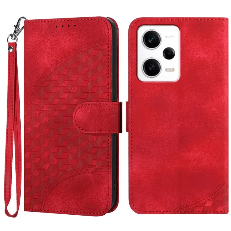 YX0060 For Xiaomi Redmi Note 12 Pro+ 5G Wallet Phone Case Elephant Head Pattern