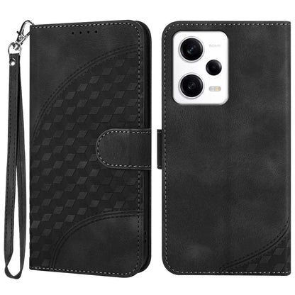 YX0060 For Xiaomi Redmi Note 12 Pro+ 5G Wallet Phone Case Elephant Head Pattern