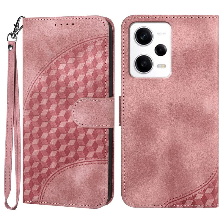YX0060 For Xiaomi Redmi Note 12 Pro+ 5G Wallet Phone Case Elephant Head Pattern