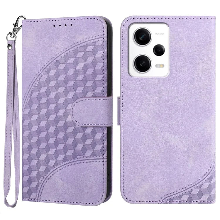 YX0060 For Xiaomi Redmi Note 12 Pro+ 5G Wallet Phone Case Elephant Head Pattern